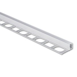 ML-761.049.43.2 Hliníkový profil pro obklady a dlažbu DC, 28x11mm, vč. matného difuzoru, 2m