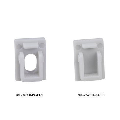 ML-761.049.43.2 Hliníkový profil pro obklady a dlažbu DC, 28x11mm, vč. matného difuzoru, 2m 2