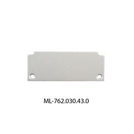 ML-762.030.43.0 Koncovka bez otvoru pro AF, stříbrná barva, 1ks