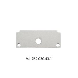 ML-762.030.43.1 Koncovka s otvorem pro AF, stříbrná barva, 1ks