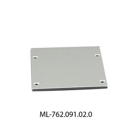 ML-762.091.02.0 Koncovka pro ZT bez otvoru, kovová, 1 ks