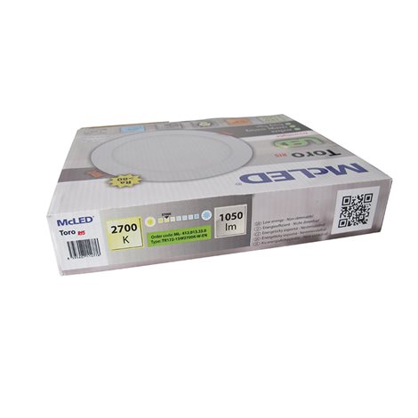ML-412.013.33.0 LED podhledové svítidlo Toro R15, 15W, 2700K, bílá barva svítidla 11