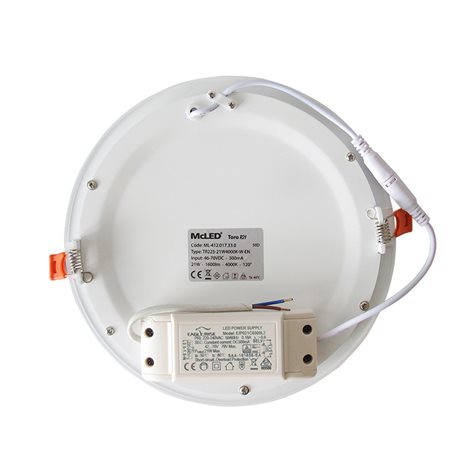 ML-412.016.33.0 LED podhledové svítidlo Toro R21, 21W, 2700K, bílá barva svítidla 5