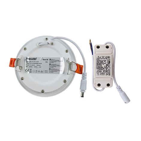 ML-412.010.33.0 LED podhledové svítidlo Toro R9, 9W, 2700K, bílá barva svítidla 5