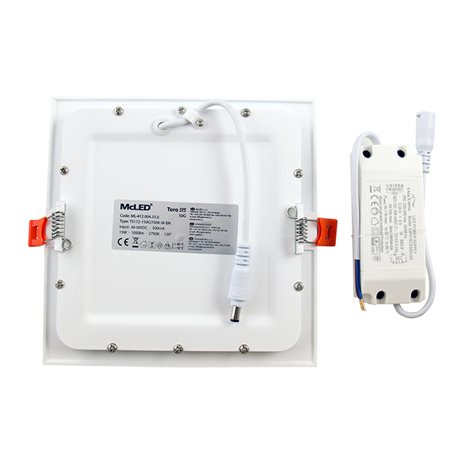 ML-412.004.33.0 LED podhledové svítidlo Toro S15, 15W, 2700K, bílá barva svítidla 4