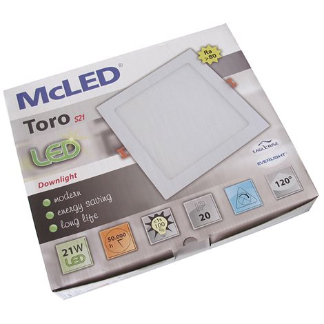 ML-412.008.33.0 LED podhledové svítidlo Toro S21, 21W, 4000K, bílá barva svítidla 11
