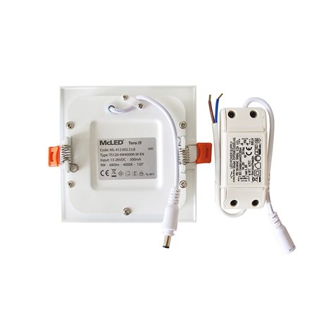 ML-412.001.33.0 LED podhledové svítidlo Toro S9, 9W, 2700K, bílá barva svítidla 4