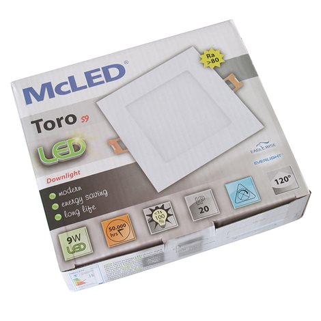 ML-412.001.33.0 LED podhledové svítidlo Toro S9, 9W, 2700K, bílá barva svítidla 11