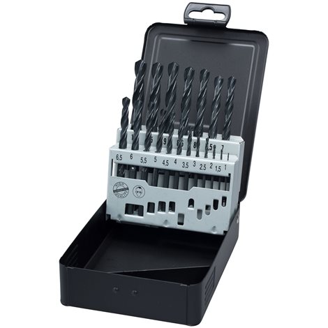 19-SET METAL HSS - Sada vrtáků do kovu HSS-R