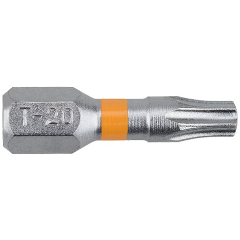T20-25 ORANGE Šroubovací bit 1pár