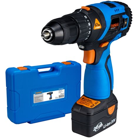 ASV 202-2B - 20V BRUSHLESS e-POWER bezuhlíkový vrtací šroubovák 20 V 1
