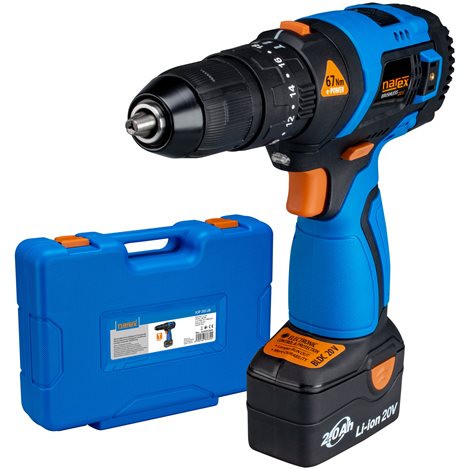 ASP 202-2B - 20V BRUSHLESS e-POWER bezuhlíkový příklepový šroubovák 20 V 1