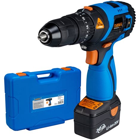 ASP 203-2B - 20V BRUSHLESS e-POWER bezuhlíkový příklepový šroubovák 20 V 1