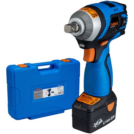ASR 203-3SB - 20V BRUSHLESS e-POWER bezuhlíkový rázový utahovák s regulací výkonu 20 V 1
