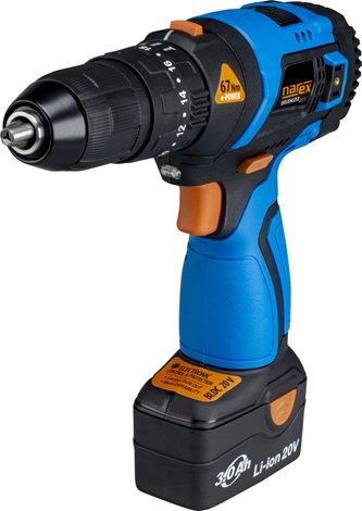 ASP 203-2B - 20V BRUSHLESS e-POWER bezuhlíkový příklepový šroubovák 20 V 4