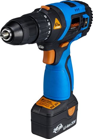 ASV 202-2B - 20V BRUSHLESS e-POWER bezuhlíkový vrtací šroubovák 20 V 4