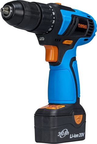 ASV 203-2B - 20V BRUSHLESS e-POWER bezuhlíkový vrtací šroubovák 20 V 7