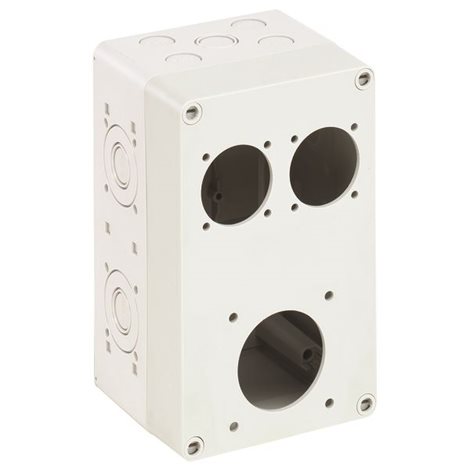 STG 012-L Sb Zásuvkový rozvaděč prázdný IP44 125x200x122mm