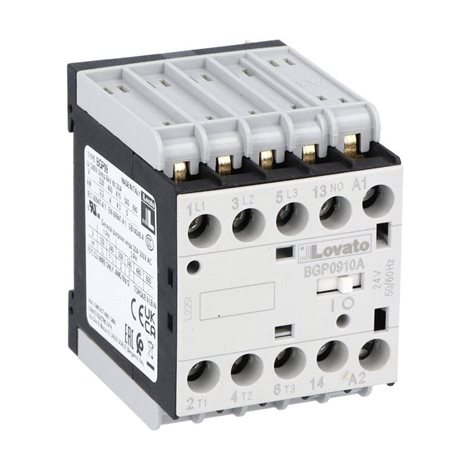11BGP0910A230 3P MINIstykač 1V 9A AC3 zadní pájecí svorky 1