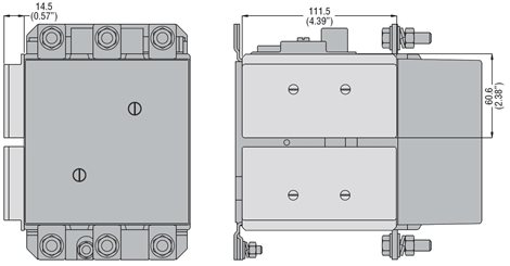 11G354 blok pomocných kontaktů G354 6