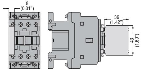 11G48102 Blok pomocných kontaktů G481/02 5