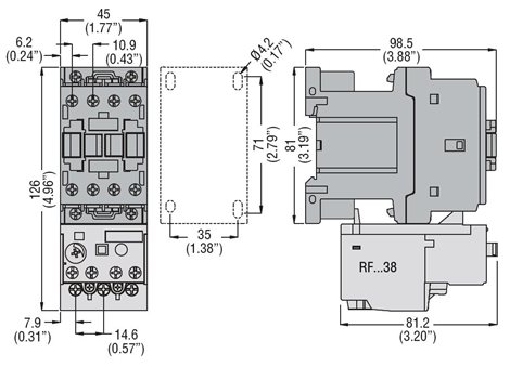 BF0910D024 3P stykač 1Z 9A AC3 24VDC 4