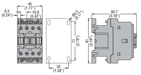 BF12T4A230 4P stykač Z 28A AC1 230/50-60 6