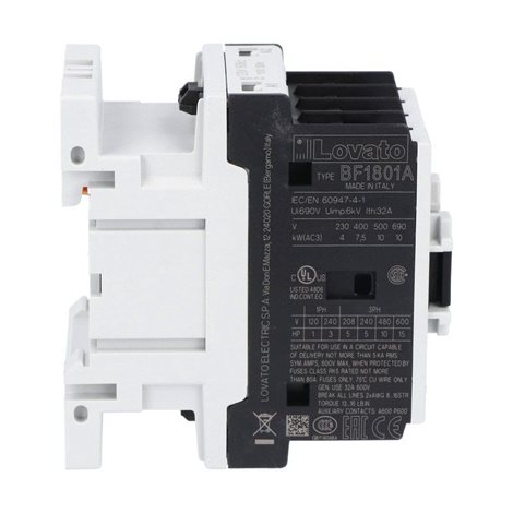 BF1801A230 3P stykač 1V 18A AC3 230/50-60 4