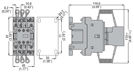 BFK1210A230 Komp. stykač 12,5kVAr/400VAC, cívka 230VAC, 1Z pom. ktk. 6