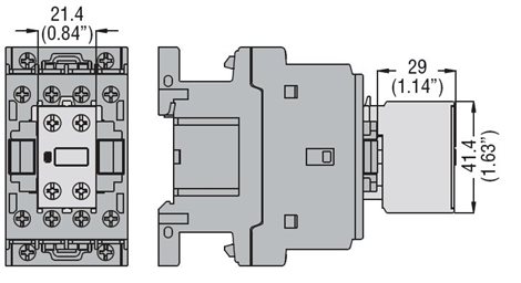 BFX1011 1Z+1V blok pomocných kontaktů čelní montáž 5