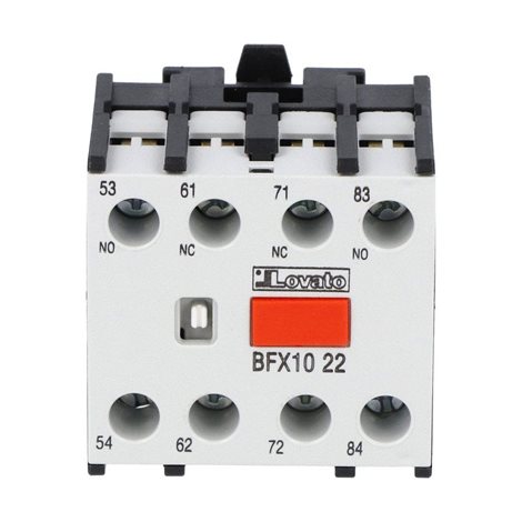 BFX1022 blok pomocných kontaktů2Z+2V čelní montáž 2