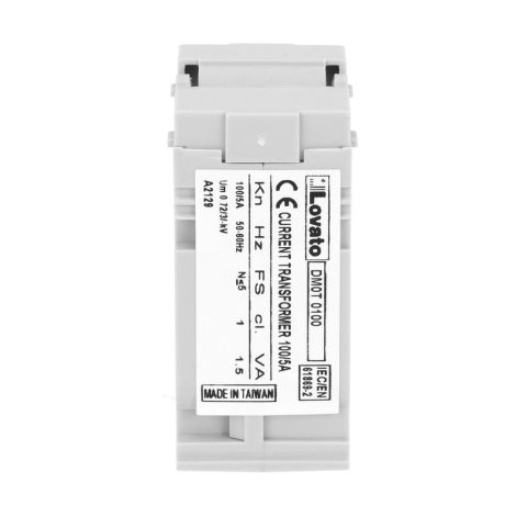 DM0T0100 Průvl. MTP 100/5A, vstup Ø22mm, 2,5VA/tř.1 3