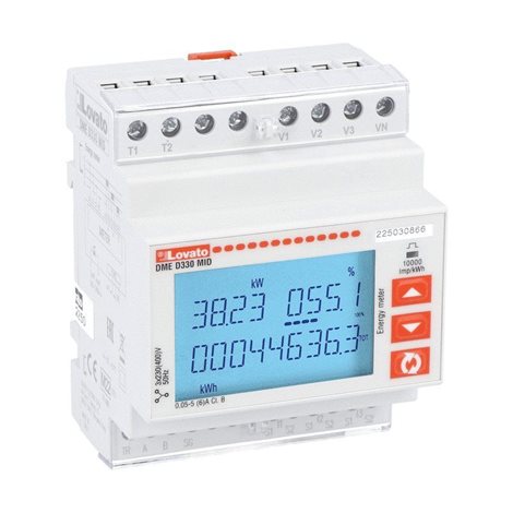 DMED330MID 3 fázový elektroměr, RS485, MID