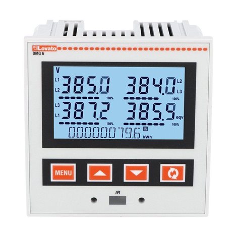 DMG600 Kompaktní digi. multimetr pro vestavnou montáž s LCD displejem  1