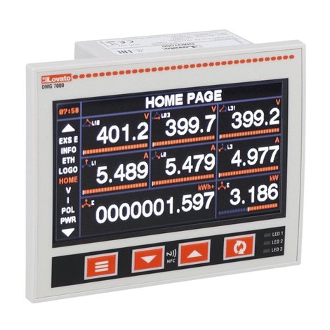 DMG7000 Multimetr panelový barevný GLCD 1