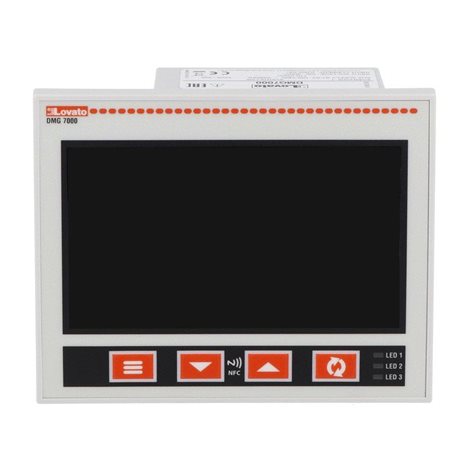 DMG7000 Multimetr panelový barevný GLCD 2