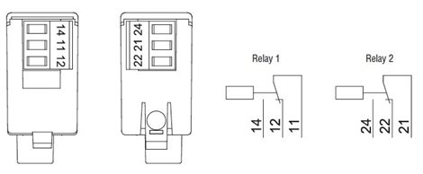 EXP1003 Rozšiřující moduly pro DMG 700, 800, 900 a 900T, 2 reléové výstupy, 5A 250 VAC 2