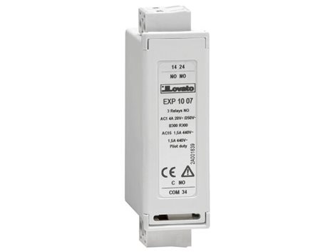 EXP1007 Rozšiřující modul; 3 reléové výstupy