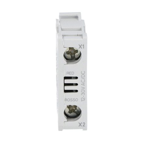 LPXLPB8 Objímka prosvětlovací svítící LED bílá, 18÷30VAC/DC 4