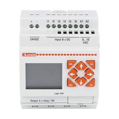 LRD12RD024 programovatelné logické relé 8I/4O 24VDC 2