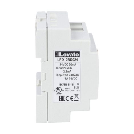 LRD12RD024 programovatelné logické relé 8I/4O 24VDC 4