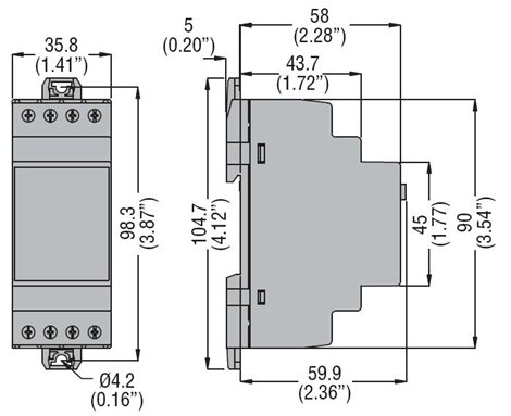 LVM20A240 hladinové relé 220÷240VAC, 1 kontakt pouze vyprazdňování 2M 5