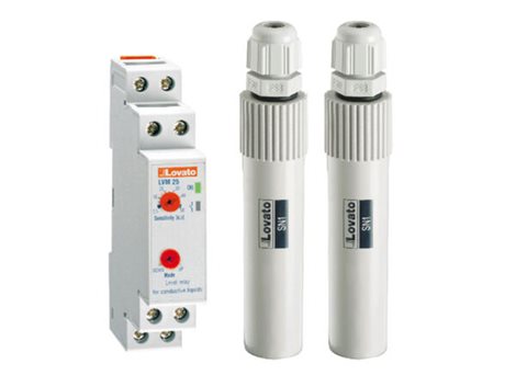 Komplet studna hladinové relé LVM25, 3 sondy SN1, ministykač BG06 + plast.kryt IP55 s průc 1