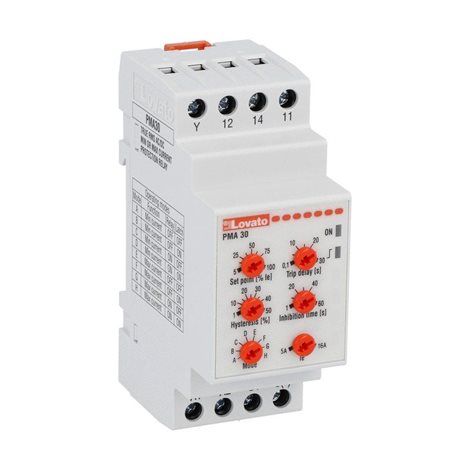 PMA30240 ochranné relé, Min. nebo max.proud, 24÷240VAC/DC 1