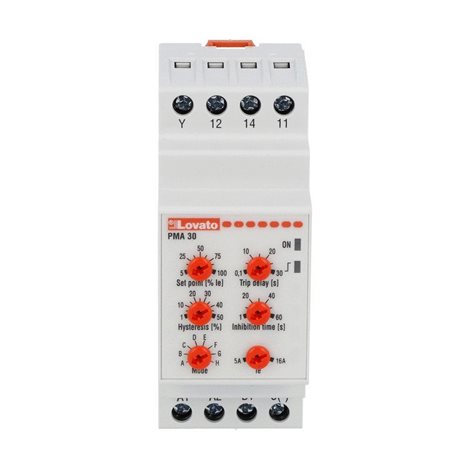 PMA30240 ochranné relé, Min. nebo max.proud, 24÷240VAC/DC 2