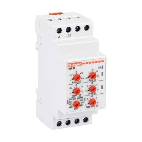 PMF20A240 ochranné relé, Min. a/nebo max. frekvence, 220-240 VAC 1