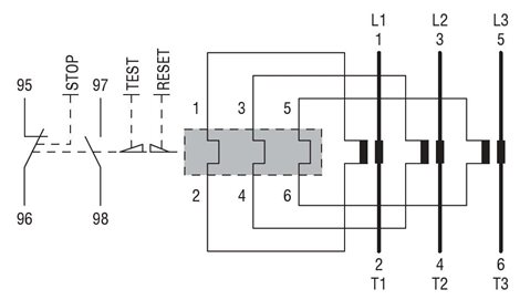 RF200200 tepelné relé RF200 120-200A 6