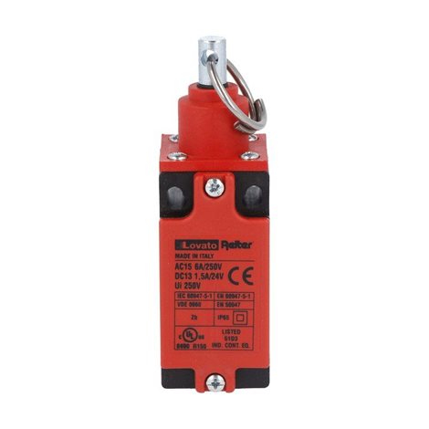 RS11310 Koncový spínač, plastové tělo, oko pro lano, 1/1 mžikový kontakt 2