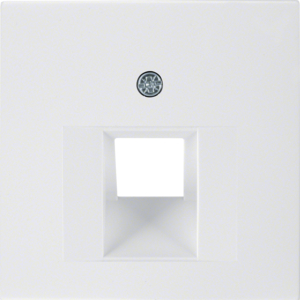 14078989 Centrální díl, pro zásuvku UAE, S.1/B.3/B.7 Glas, pol. bílá, lesk 2