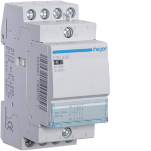 ESD425 Stykač  25A, 4S, 24V~50Hz 2